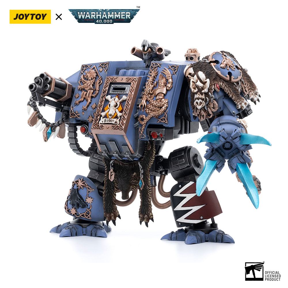 Warhammer 40k Action Figur 1/18 Space Wolves Bjorn the Fell-Handed 19 cm Joy Toy (CN)