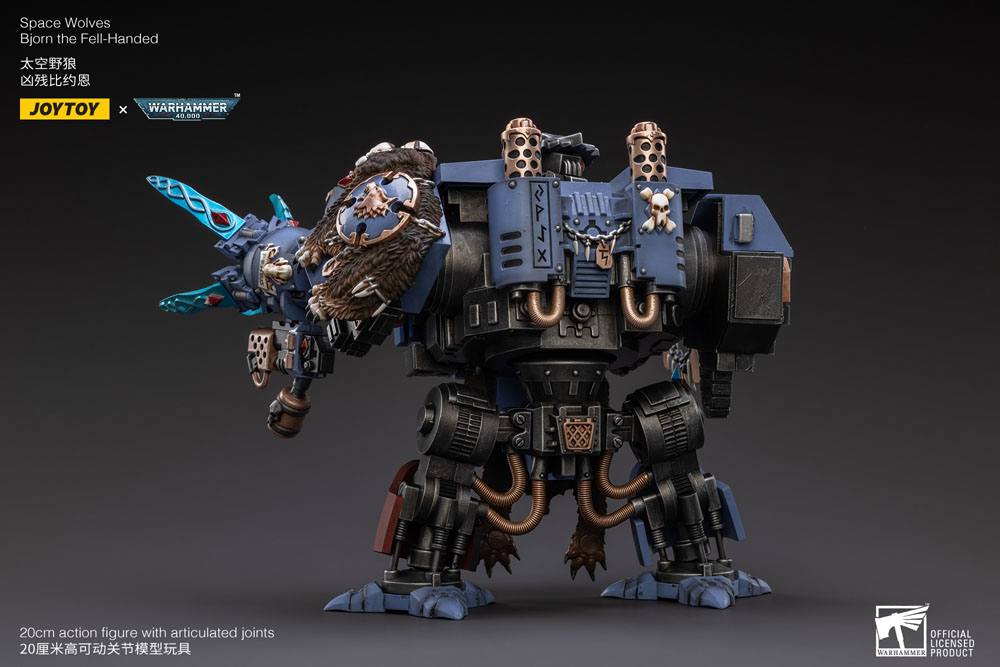Warhammer 40k Action Figur 1/18 Space Wolves Bjorn the Fell-Handed 19 cm Joy Toy (CN)