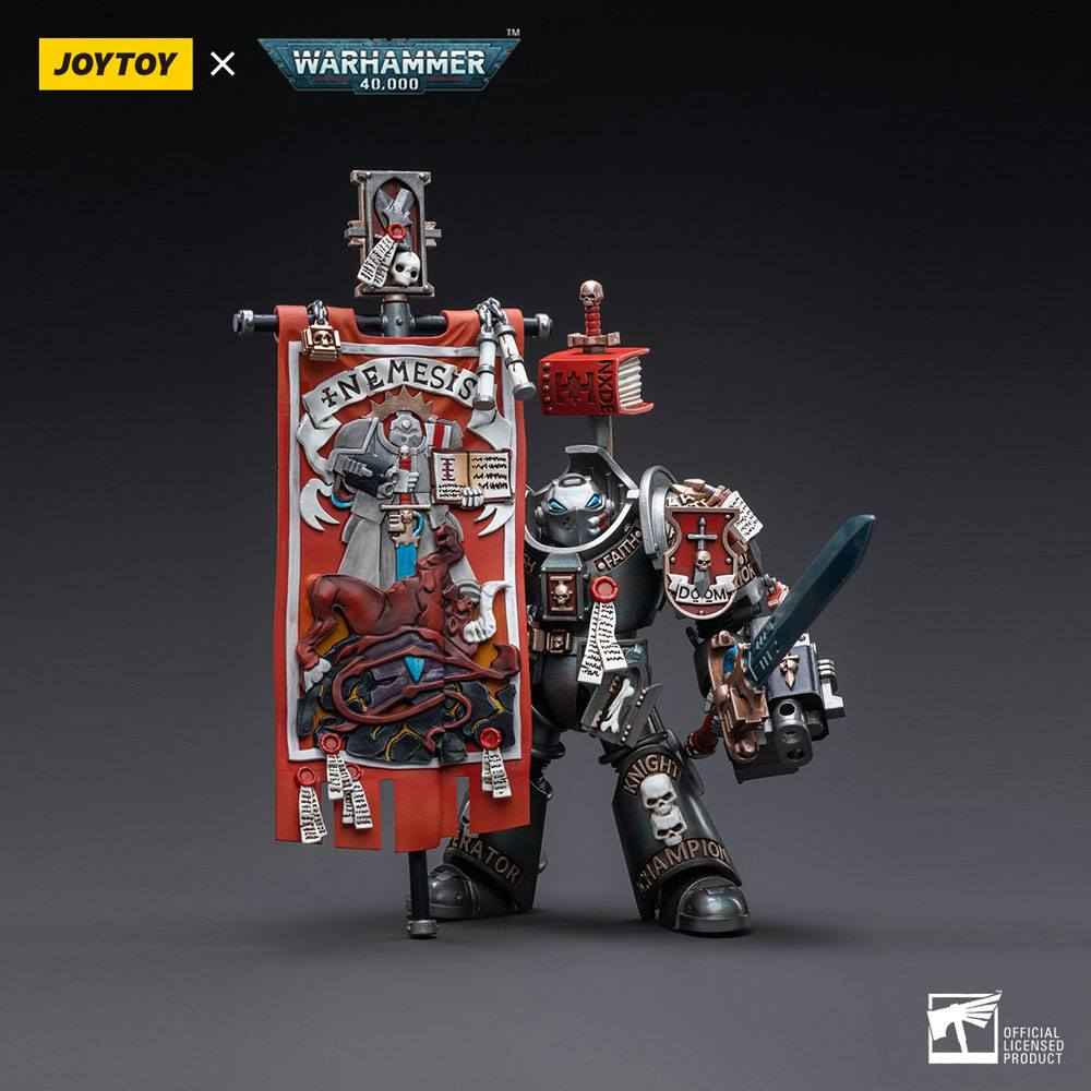 Warhammer 40k Actionfigur 1/18 Skala Grey Knights Terminator Retius Akantar 13 cm
