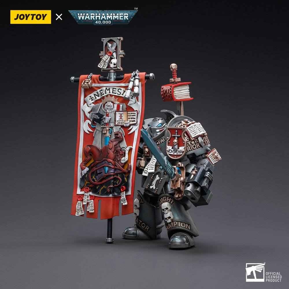 Warhammer 40k Actionfigur 1/18 Skala Grey Knights Terminator Retius Akantar 13 cm