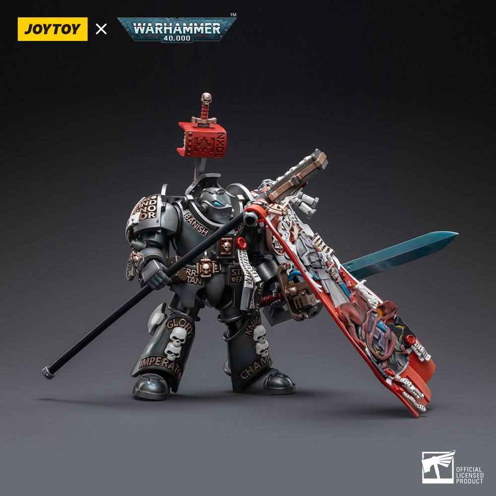 Warhammer 40k Actionfigur 1/18 Skala Grey Knights Terminator Retius Akantar 13 cm