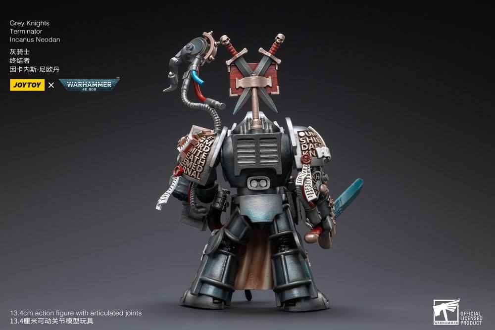 Warhammer 40k Actionfigur 1/18 Grey Knights Terminator Incanus Neodan 13 cm