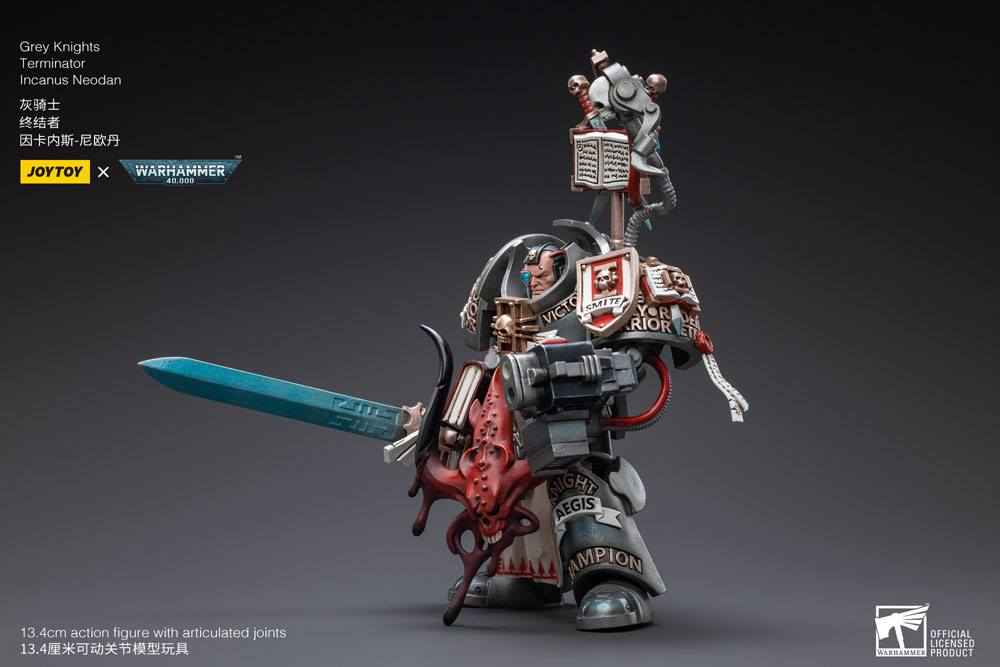 Warhammer 40k Actionfigur 1/18 Grey Knights Terminator Incanus Neodan 13 cm