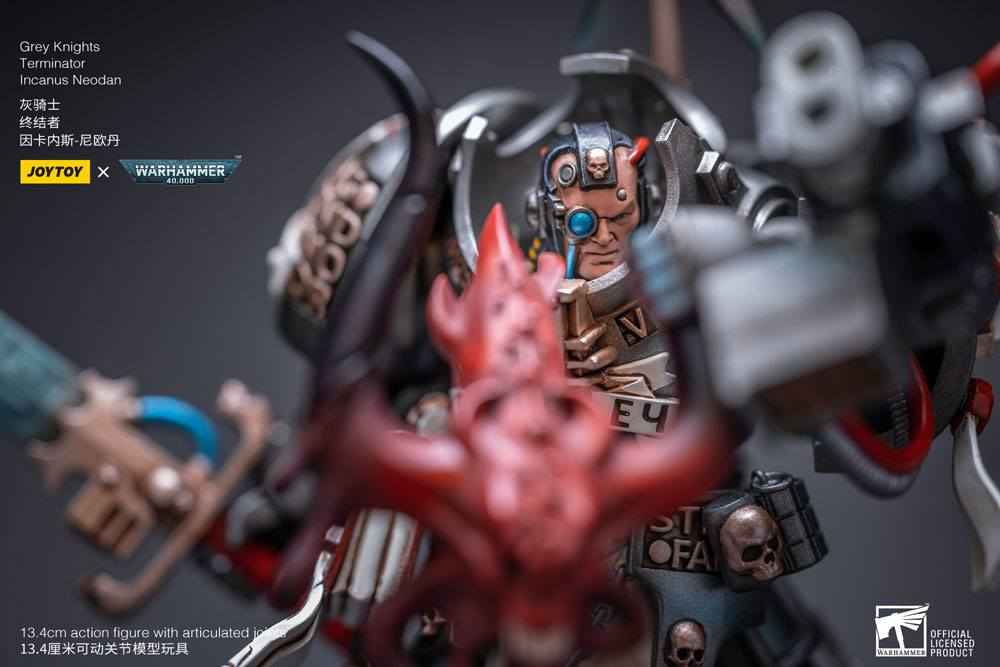 Warhammer 40k Actionfigur 1/18 Grey Knights Terminator Incanus Neodan 13 cm