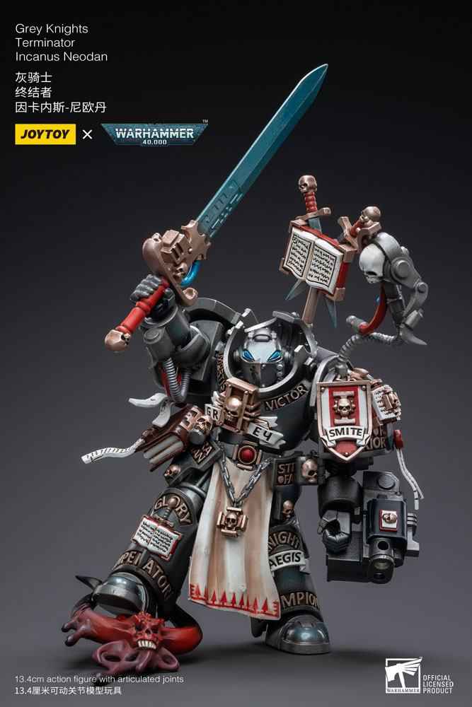 Warhammer 40k Actionfigur 1/18 Grey Knights Terminator Incanus Neodan 13 cm