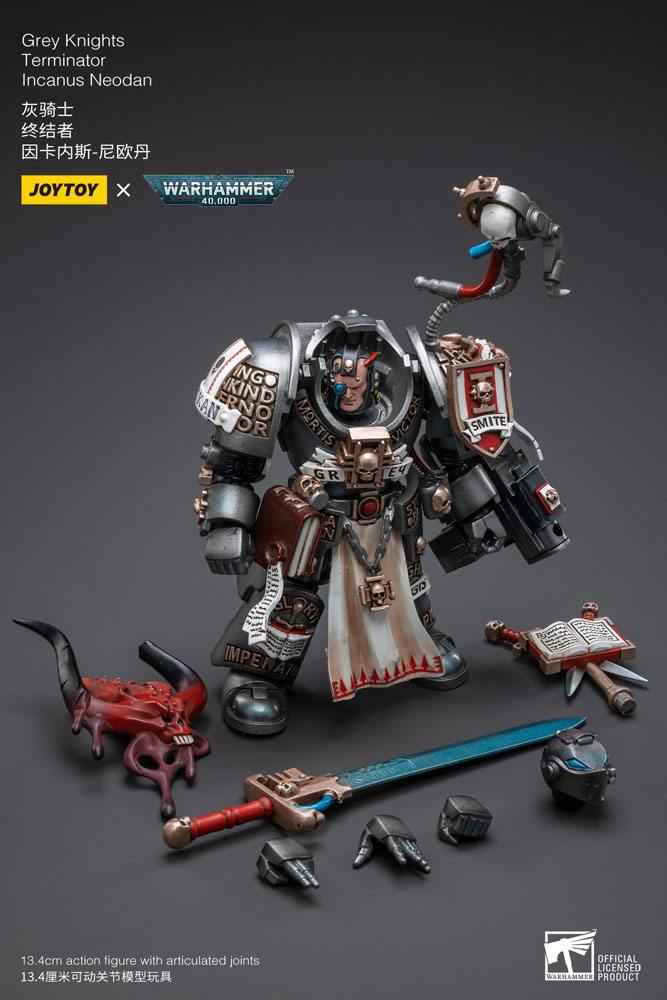 Warhammer 40k Actionfigur 1/18 Grey Knights Terminator Incanus Neodan 13 cm