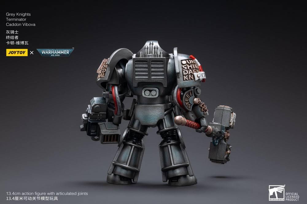 Warhammer 40k Action Figur 1/18 Grey Knights Terminator Caddon Vibova 13 cm Joy Toy (CN)