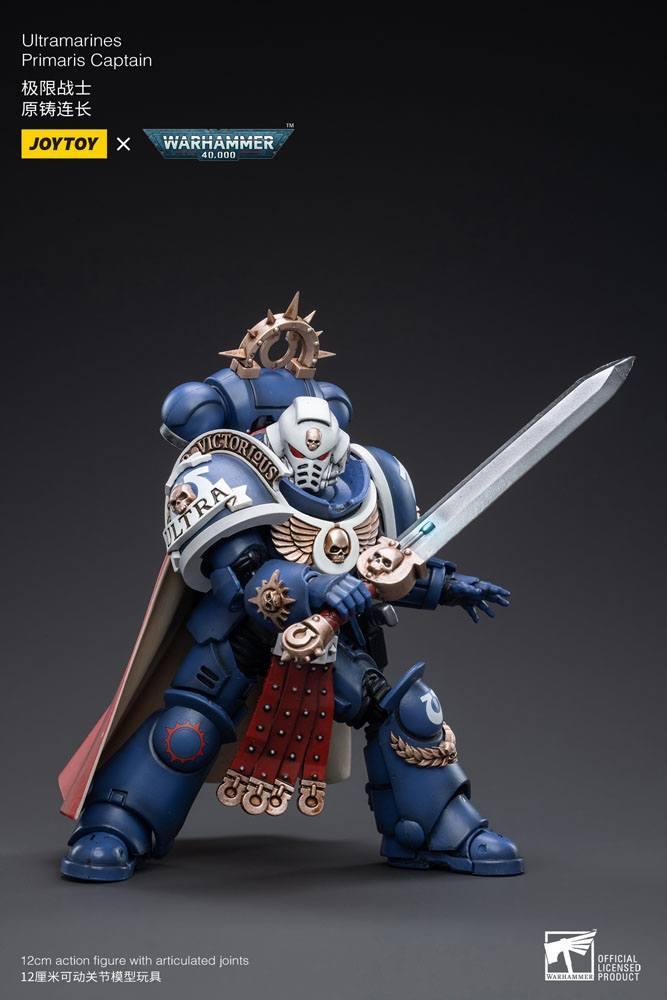 Warhammer 40k Action Figur 1/18 Ultramarines Primaris Captain 12 cm Joy Toy (CN)