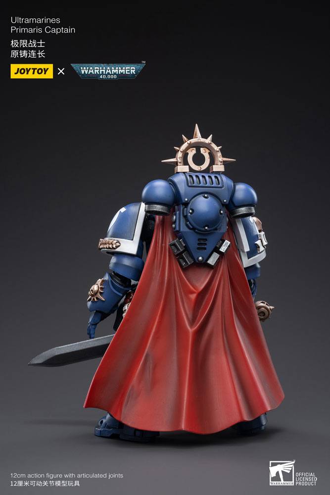 Warhammer 40k Action Figur 1/18 Ultramarines Primaris Captain 12 cm Joy Toy (CN)