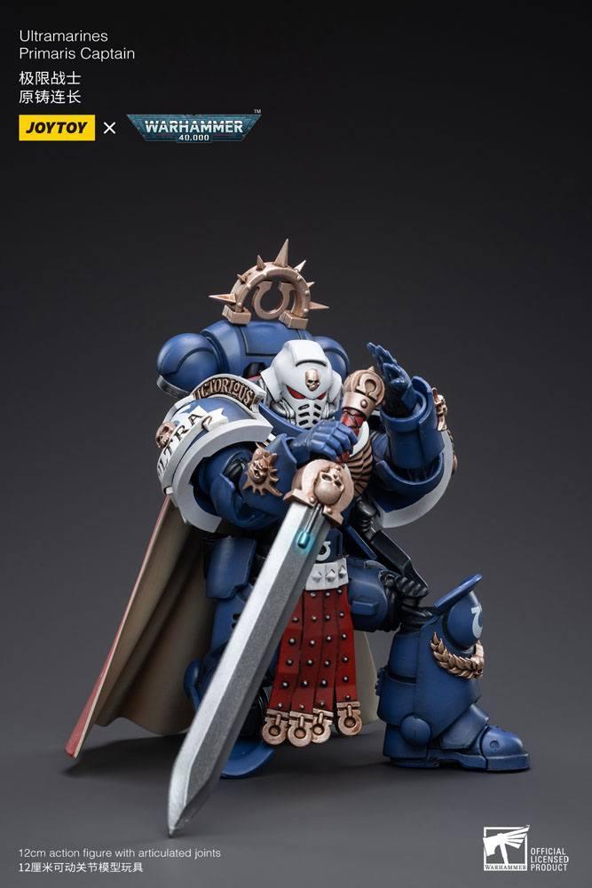 Warhammer 40k Action Figur 1/18 Ultramarines Primaris Captain 12 cm Joy Toy (CN)