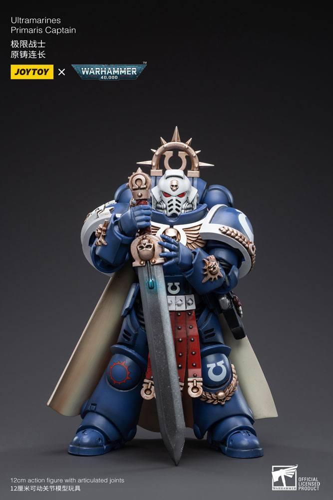 Warhammer 40k Action Figur 1/18 Ultramarines Primaris Captain 12 cm Joy Toy (CN)