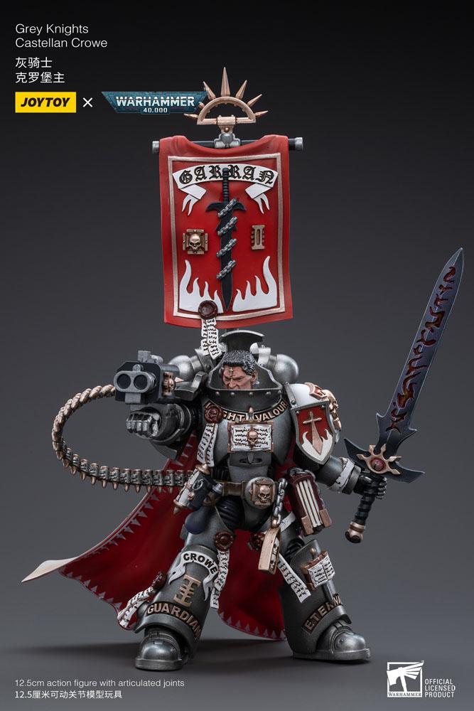 Warhammer 40k Action Figur 1/18 Grey Knights Castellan Crowe 12 cm Joy Toy (CN)