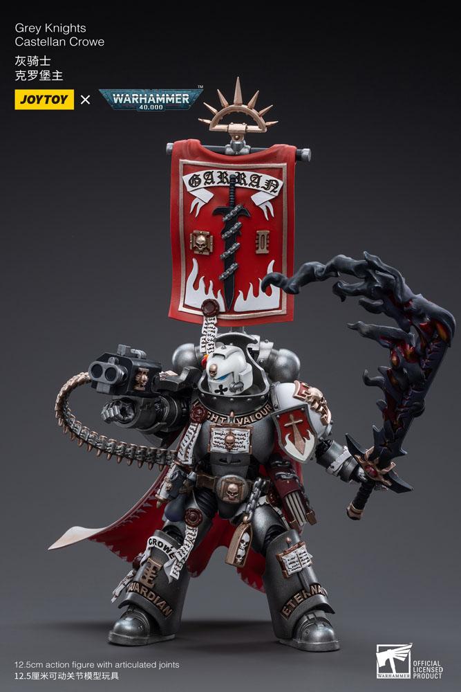 Warhammer 40k Action Figur 1/18 Grey Knights Castellan Crowe 12 cm Joy Toy (CN)