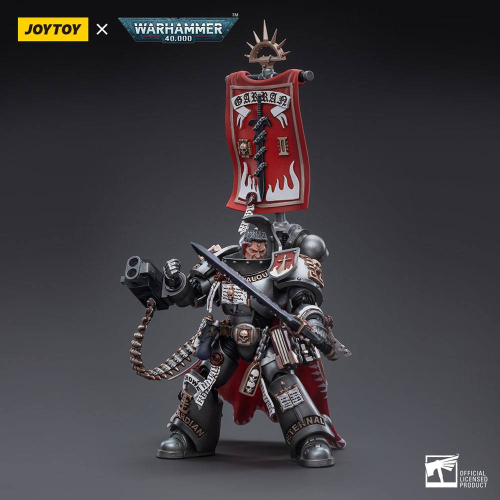 Warhammer 40k Action Figur 1/18 Grey Knights Castellan Crowe 12 cm Joy Toy (CN)