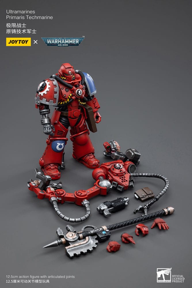 Warhammer 40k Action Figur 1/18 Ultramarines Primaris Techmarine 12 cm