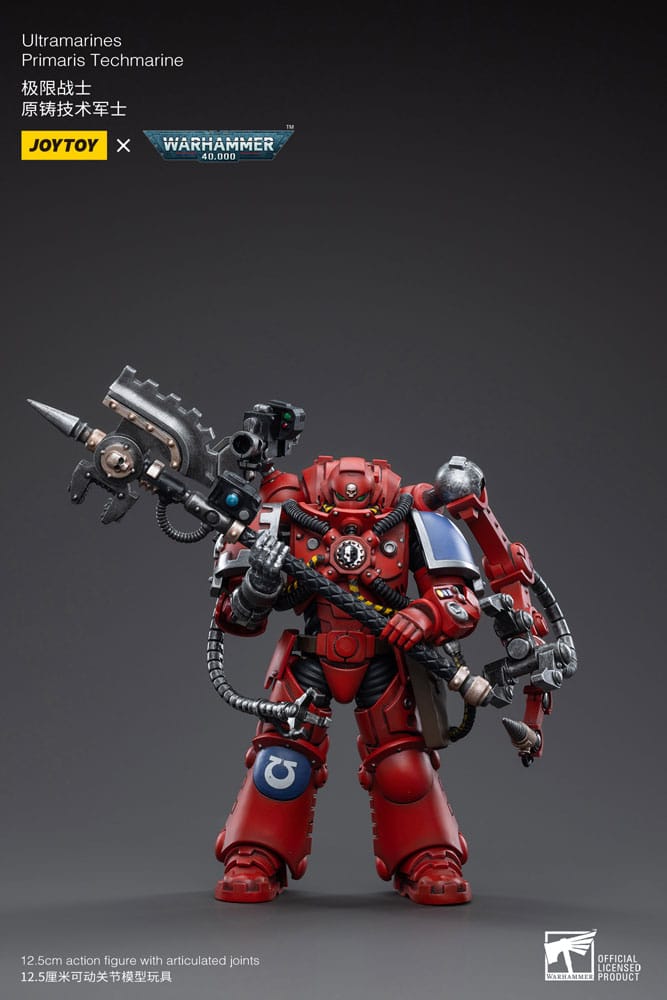 Warhammer 40k Action Figur 1/18 Ultramarines Primaris Techmarine 12 cm