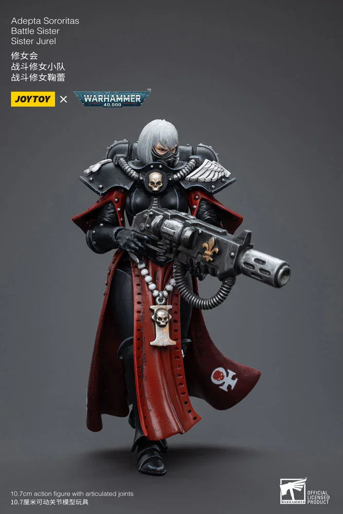 Warhammer 40k Action Figur 1/18 Adepta Sororitas Battle Sister Sister Jurel 10 cm Joy Toy (CN)