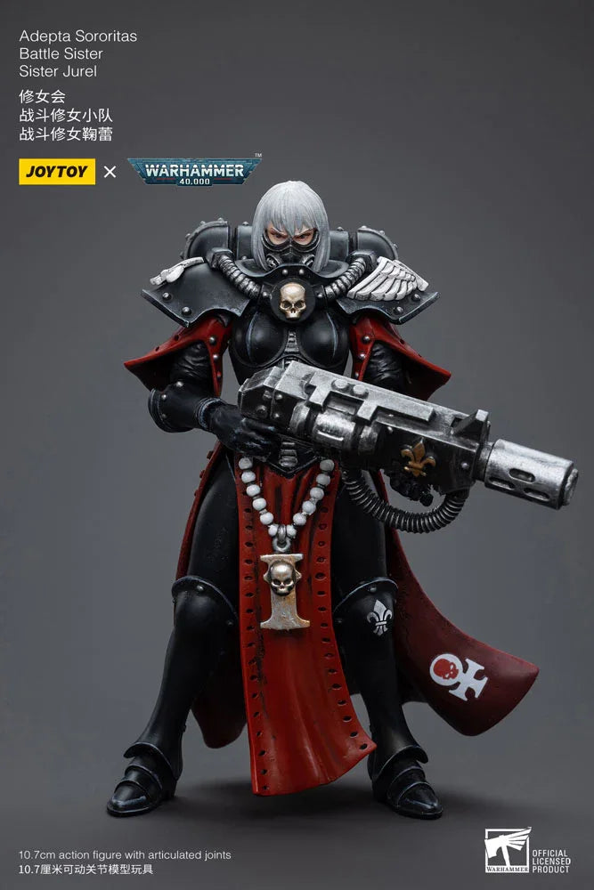 Warhammer 40k Action Figur 1/18 Adepta Sororitas Battle Sister Sister Jurel 10 cm Joy Toy (CN)