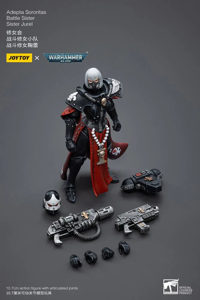 Warhammer 40k Action Figur 1/18 Adepta Sororitas Battle Sister Sister Jurel 10 cm Joy Toy (CN)