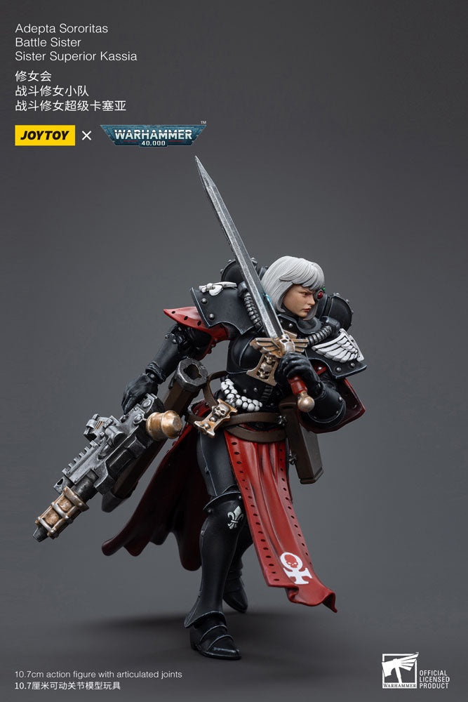 Warhammer 40k Action Figur 1/18 Adepta Sororitas Battle Sister Kassia - 10 cm Joy Toy (CN)