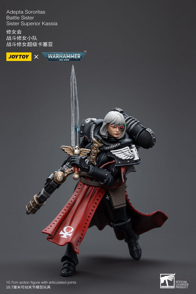 Warhammer 40k Action Figur 1/18 Adepta Sororitas Battle Sister Kassia - 10 cm Joy Toy (CN)