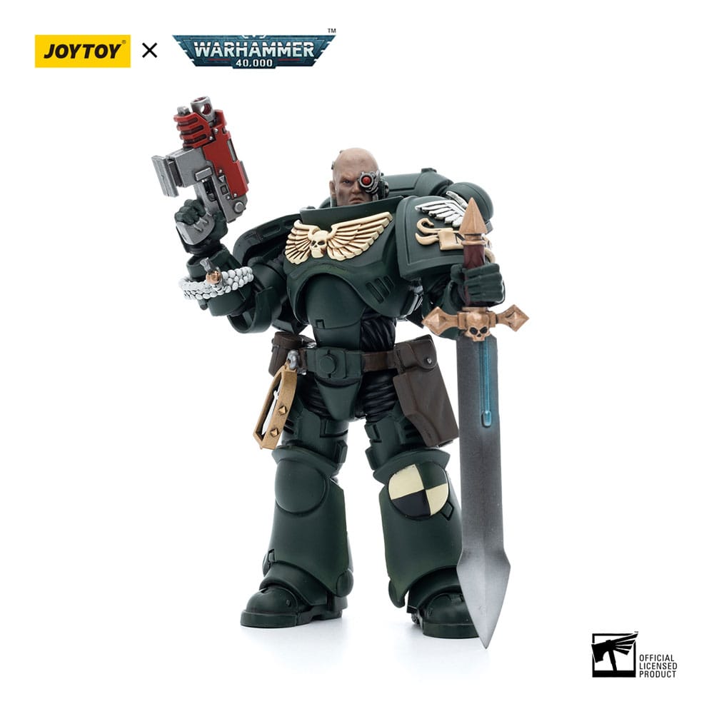 Warhammer 40k Action Figur 1/18 Dark Angels Intercessors Brother Nadael 12 cm Joy Toy (CN)