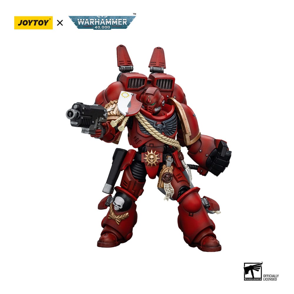 Warhammer The Horus Heresy Action Figur 1/18 Blood Angels Captain Med Jump Pack 12 cm Joy Toy (CN)