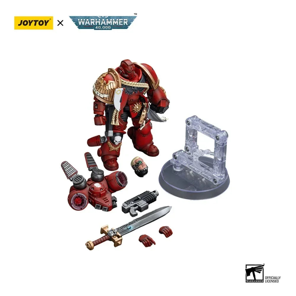 Warhammer The Horus Heresy Action Figur 1/18 Blood Angels Captain Med Jump Pack 12 cm Joy Toy (CN)