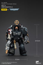 Warhammer 40k Actionfigur 1/18 Iron Hands Captain i Terminator Armor 14 cm Joy Toy (CN)