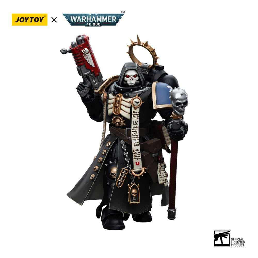 Warhammer 40k Actionfigur 1/18 Ultramarines Primaris Chaplain Brother Varus 12 cm