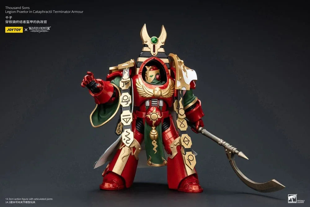 Warhammer The Horus Heresy Thousand Sons Legion Praetor Figur 12 cm Joy Toy (CN)