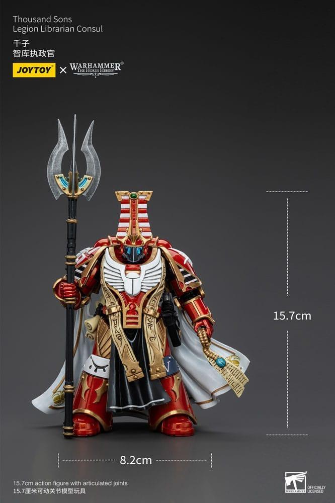 Warhammer The Horus Heresy Actionfigur 1/18 Thousand Sons Legion Librarian 16 cm Joy Toy (CN)