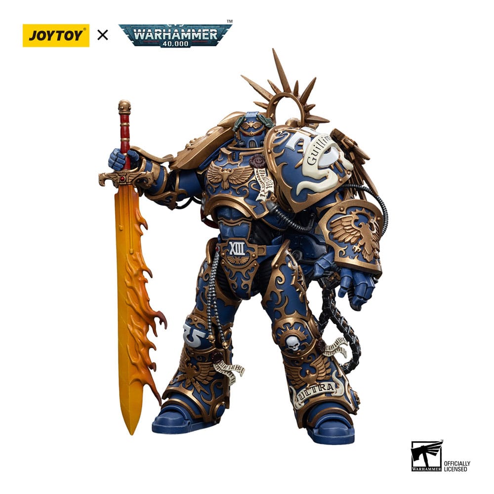 Warhammer 40k Action Figur 1/18 Ultramarines Primarch Roboute Guilliman 12 cm Reproduktion Joy Toy (CN)