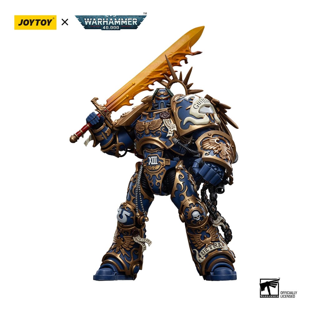 Warhammer 40k Action Figur 1/18 Ultramarines Primarch Roboute Guilliman 12 cm Reproduktion Joy Toy (CN)