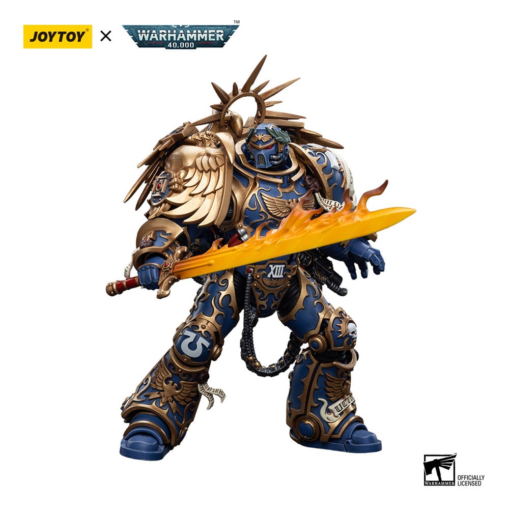 Warhammer 40k Action Figur 1/18 Ultramarines Primarch Roboute Guilliman 12 cm Reproduktion Joy Toy (CN)