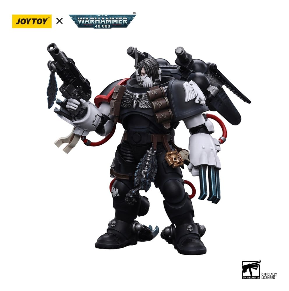 Warhammer 40,000 Actionfigur Raven Guard Kapitelmästare Kayvaan Shrike 12 cm