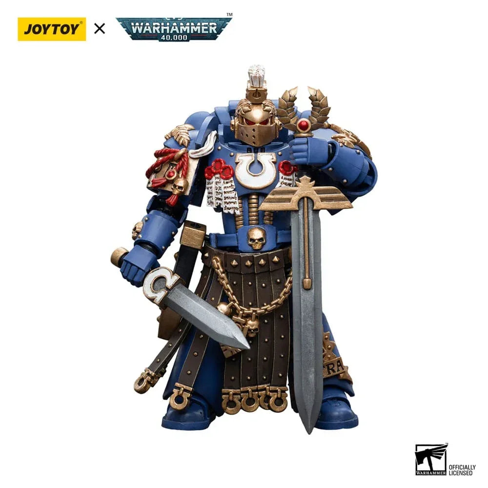 Warhammer 40k Action Figur 1/18 Ultramarines Honour Guard Chapter Champion 12 cm Joy Toy (CN)