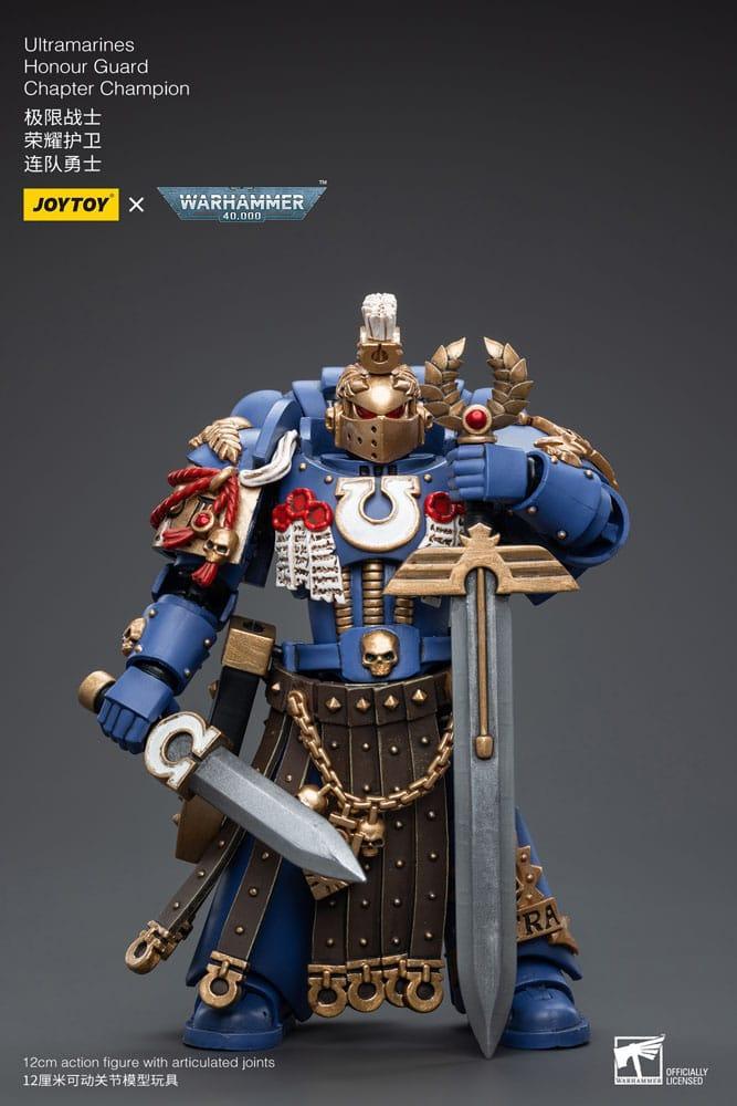 Warhammer 40k Action Figur 1/18 Ultramarines Honour Guard Chapter Champion 12 cm Joy Toy (CN)