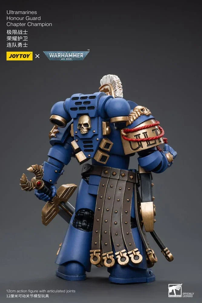 Warhammer 40k Action Figur 1/18 Ultramarines Honour Guard Chapter Champion 12 cm Joy Toy (CN)