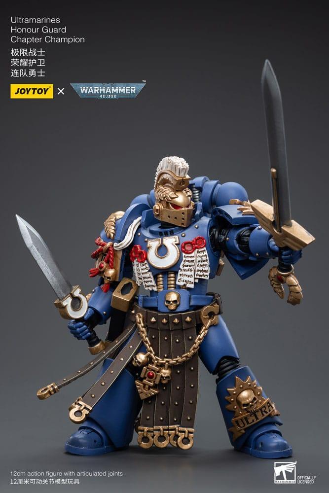 Warhammer 40k Action Figur 1/18 Ultramarines Honour Guard Chapter Champion 12 cm Joy Toy (CN)