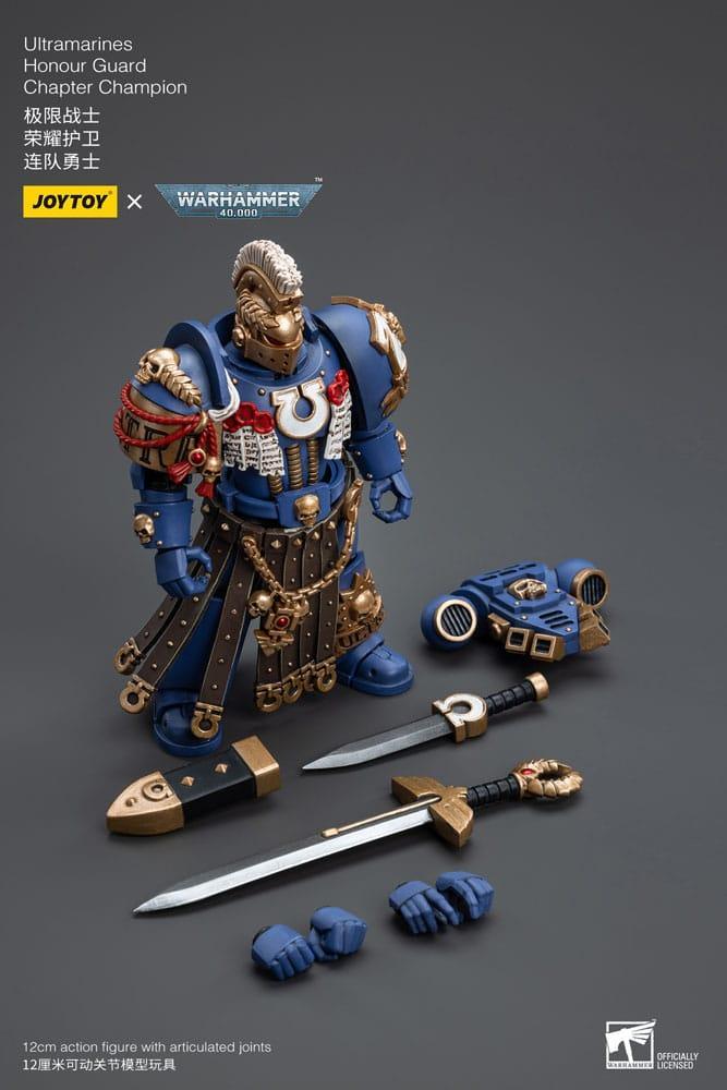 Warhammer 40k Action Figur 1/18 Ultramarines Honour Guard Chapter Champion 12 cm Joy Toy (CN)