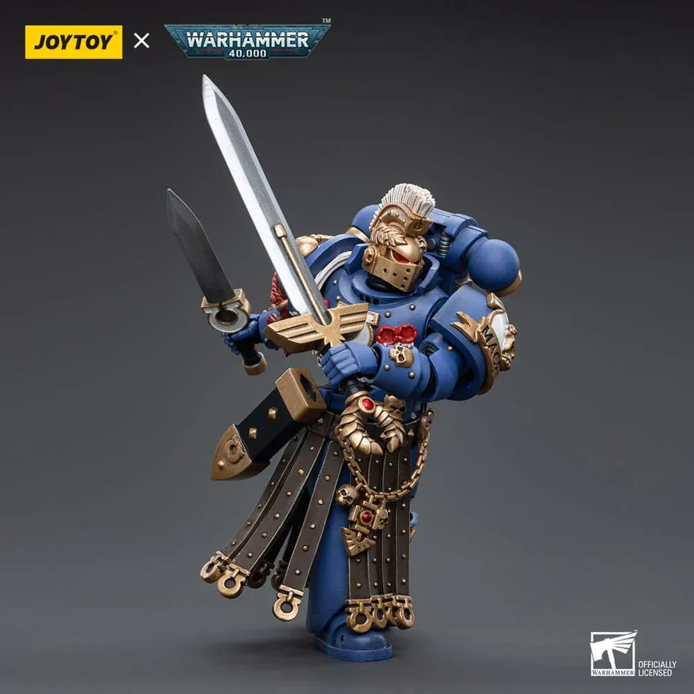 Warhammer 40k Action Figur 1/18 Ultramarines Honour Guard Chapter Champion 12 cm Joy Toy (CN)