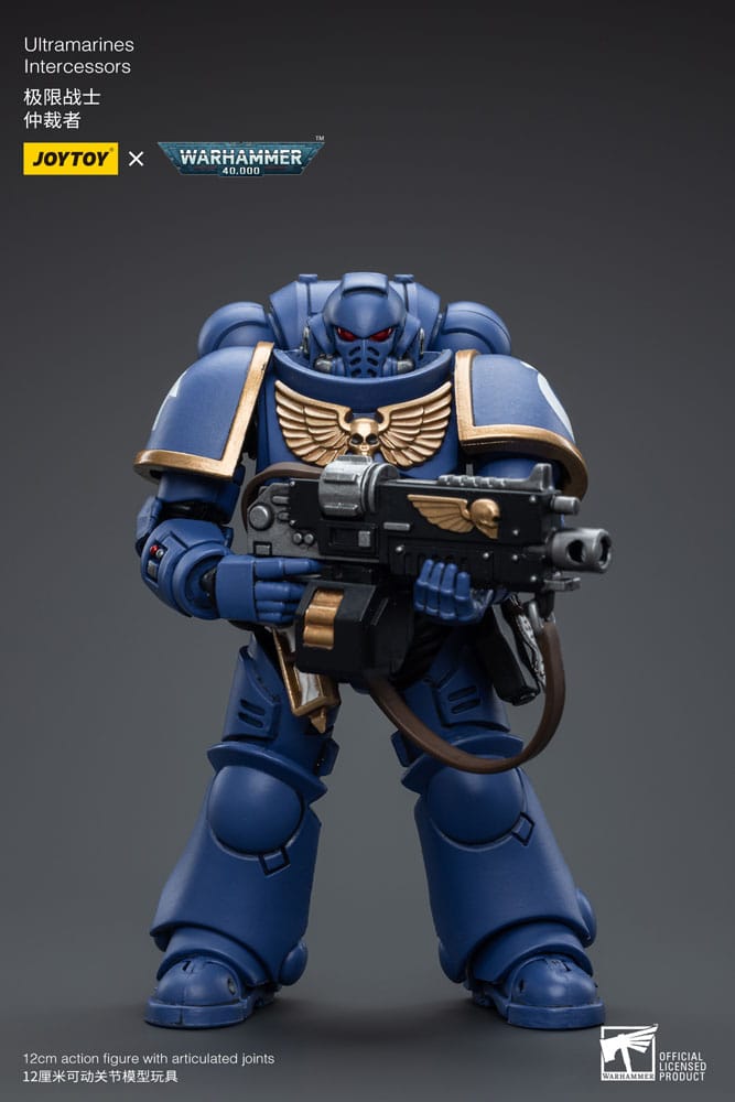 Warhammer 40k Actionfigur 1/18 Ultramarines Intercessors 12 cm Joy Toy (CN)