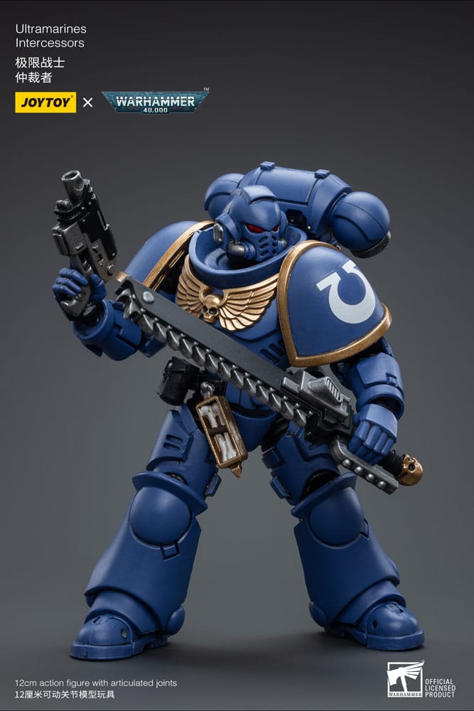 Warhammer 40k Actionfigur 1/18 Ultramarines Intercessors 12 cm Joy Toy (CN)