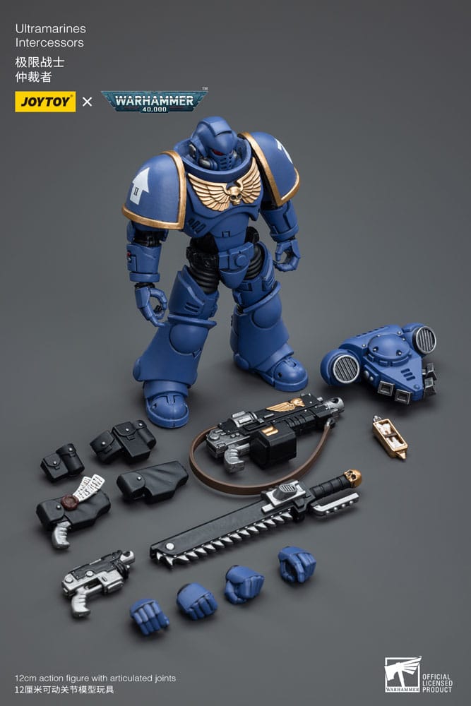 Warhammer 40k Actionfigur 1/18 Ultramarines Intercessors 12 cm Joy Toy (CN)