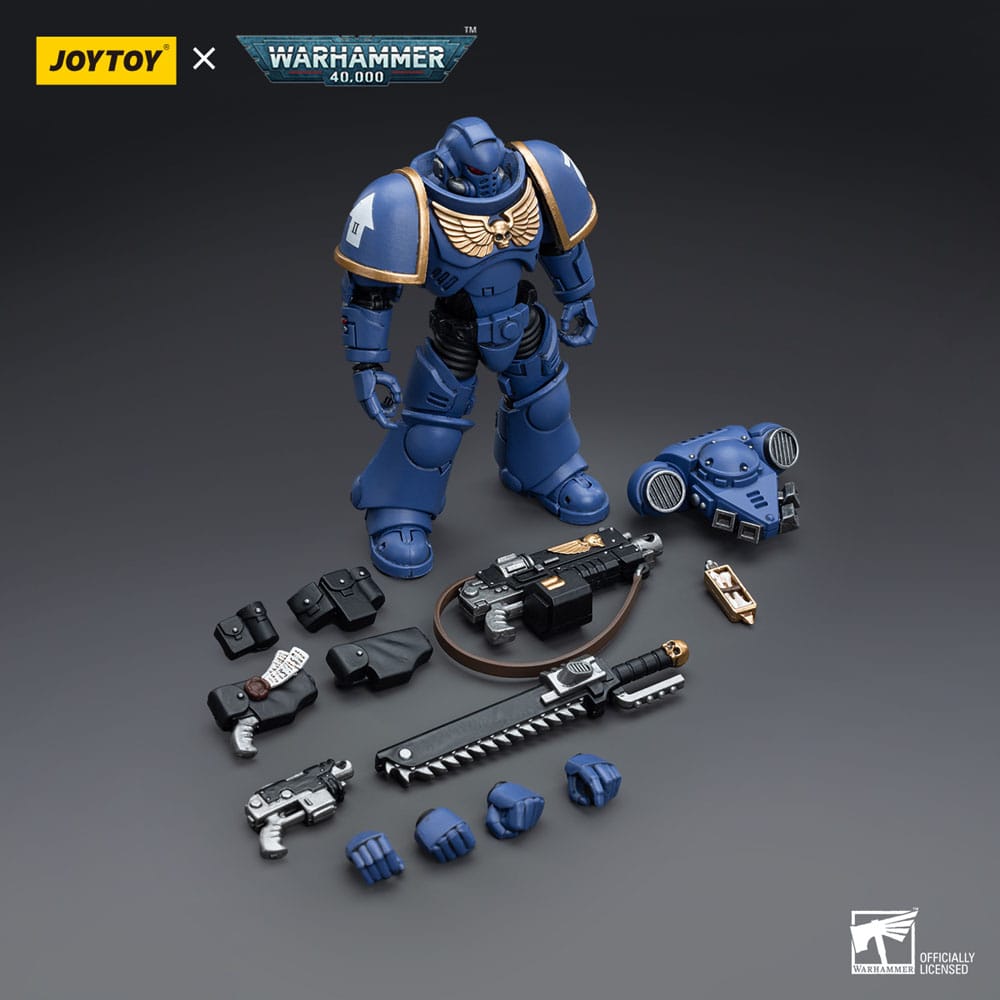 Warhammer 40k Actionfigur 1/18 Ultramarines Intercessors 12 cm Joy Toy (CN)
