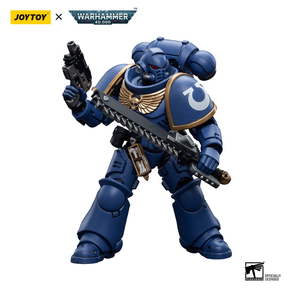 Warhammer 40k Actionfigur 1/18 Ultramarines Intercessors 12 cm Joy Toy (CN)