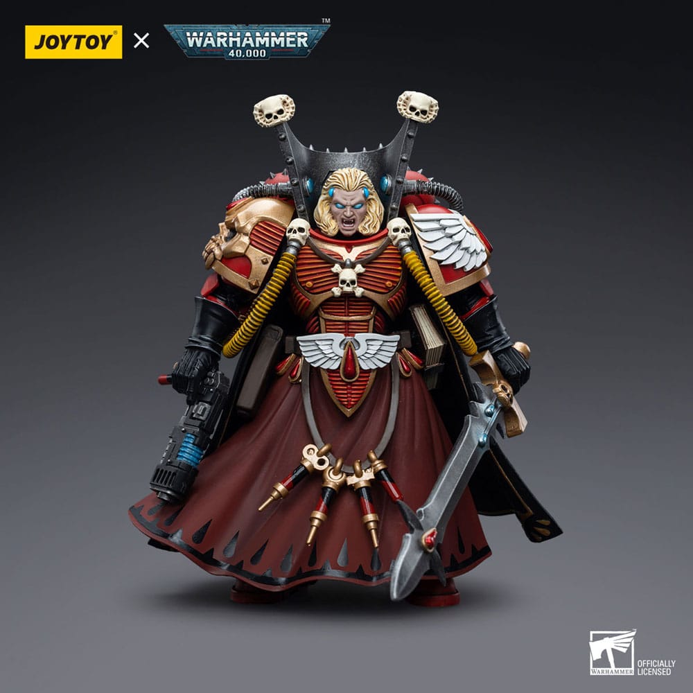 Warhammer 40k Actionfigur i skala 1/18 - Blood Angels Mephiston, 12 cm hög