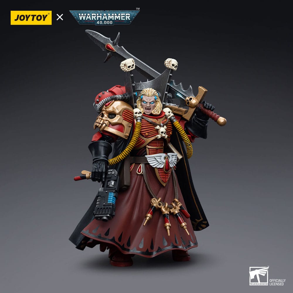 Warhammer 40k Actionfigur i skala 1/18 - Blood Angels Mephiston, 12 cm hög