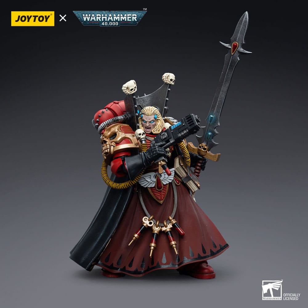 Warhammer 40k Actionfigur i skala 1/18 - Blood Angels Mephiston, 12 cm hög